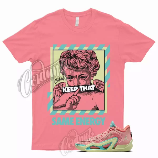 ENERGY T Shirt for Tatum 1 Pink Lemonade Tint Lava Glow Aurora Green Barely Volt Jezsport.com