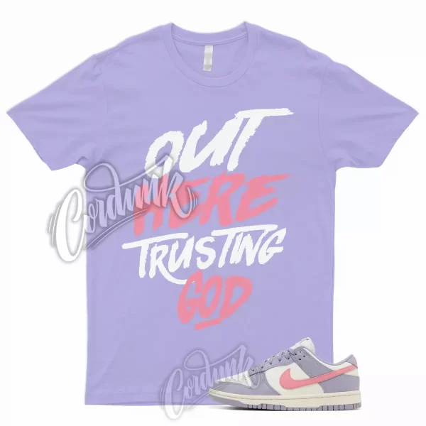 TG T Shirt to Match Dunk Low Indigo Haze WMNS Coral Chalk Purple Sail 1 Jezsport.com