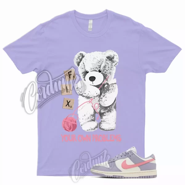 FIX T Shirt to Match Dunk Low Indigo Haze WMNS Coral Chalk Purple Sail 1 Jezsport.com