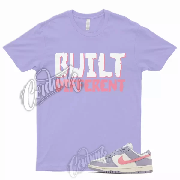 BUILT T Shirt to Match Dunk Low Indigo Haze WMNS Coral Chalk Purple Sail 1 Jezsport.com