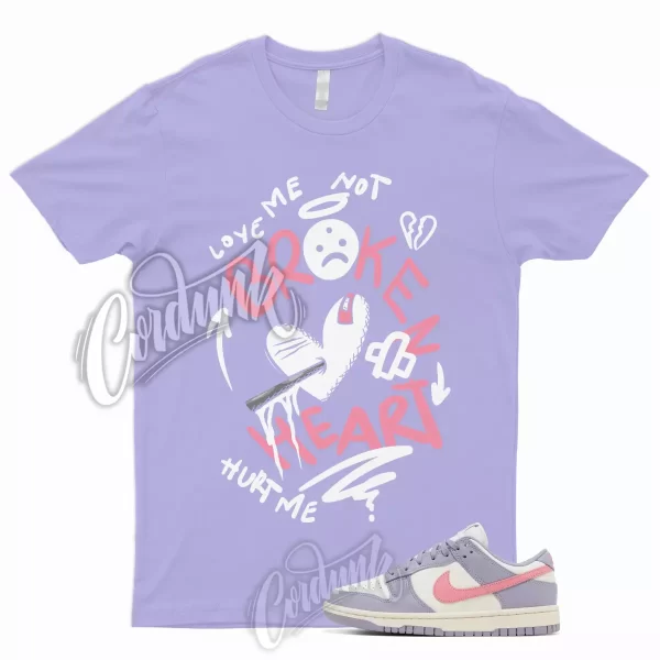 BROIKEN T Shirt to Match Dunk Low Indigo Haze WMNS Coral Chalk Purple Sail 1 Jezsport.com