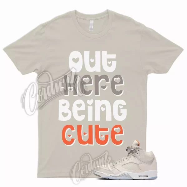 CUTE T Shirt to Match 5 Retro SE Craft Light Orewood Brown Pewter Orange Sail 1 Jezsport.com