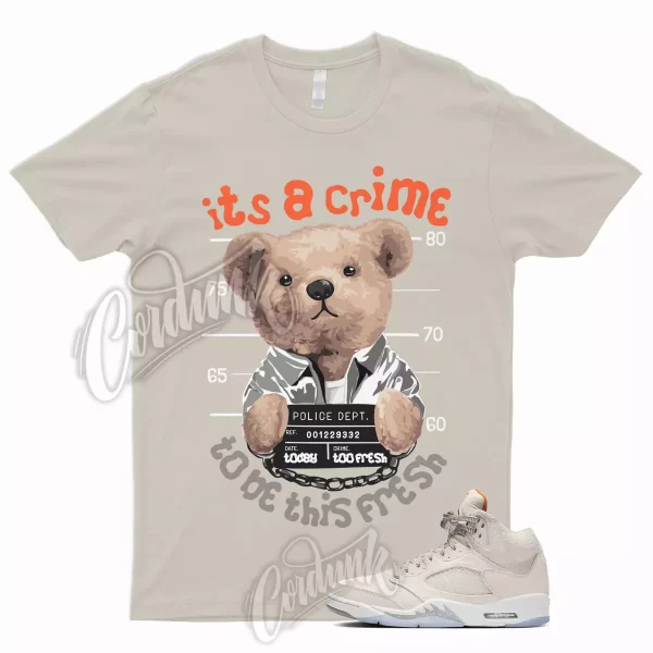 CRIME T Shirt to Match 5 Retro SE Craft Light Orewood Brown Pewter Orange Sail 1 Jezsport.com