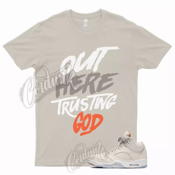 TG T Shirt to Match 5 Retro SE Craft Light Orewood Brown Pewter Orange Sail 1 Jezsport.com