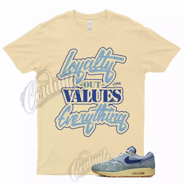 LYLTY Shirt to Match Air Max 1 Premium Mineral Slate Lemon Wash Deep Royal Blue Jezsport.com