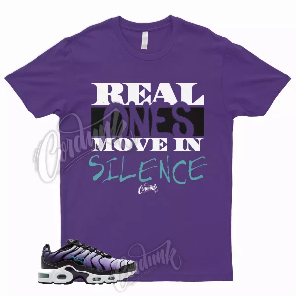 R1 T Shirt to for Air Max Plus Black Grape Fierce Purple Aurora Green Vapormax Jezsport.com