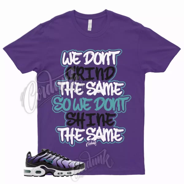 GRIND Shirt to for Air Max Plus Black Grape Fierce Purple Aurora Green Vapormax Jezsport.com