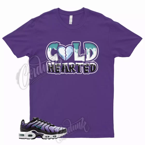 COLD T Shirt to for Air Max Plus Black Grape Fierce Purple Aurora Green Vapormax Jezsport.com