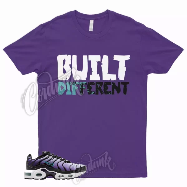 BUILT Shirt to for Air Max Plus Black Grape Fierce Purple Aurora Green Vapormax Jezsport.com