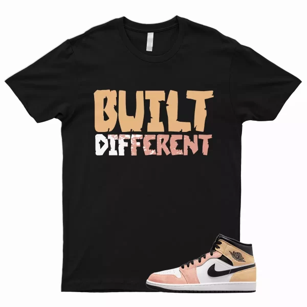 BUILT T Shirt to Match 1 Mid Sundial Sunburst Magic Ember White Black Flight Jezsport.com