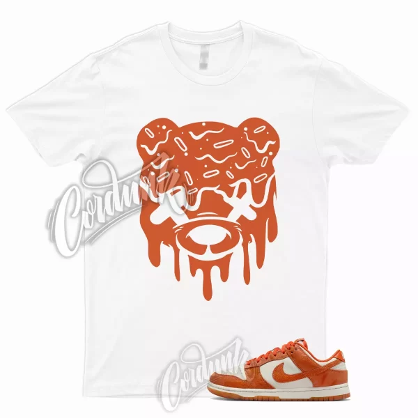 DRIPPY T Shirt to Match Dunk Low Cracked Orange Light Bone Safety Spice 1 WMNS Jezsport.com