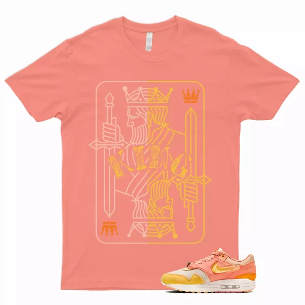 KING Shirt to Match Air Max 1 Puerto Rico Orange Frost Citron Pulse Coconut Milk Jezsport.com