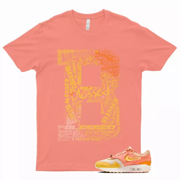 BLS Shirt to Match Air Max 1 Puerto Rico Orange Frost Citron Pulse Coconut Milk Jezsport.com