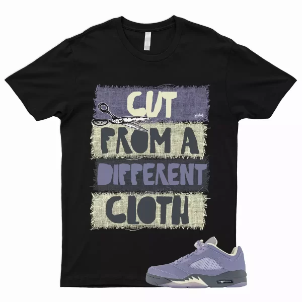 CUT T Shirt to Match 5 Low Indigo Haze Fire Red Metallic Silver Flint Grey WMNS Jezsport.com