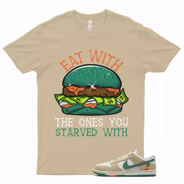 EAT T Shirt to Match SB Dunk Low Jarritos Phantom Safety Orange Malachite Khaki Jezsport.com