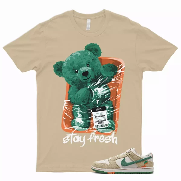 STAY T Shirt to Match SB Dunk Low Jarritos Phantom Safety Orange Malachite Khaki Jezsport.com