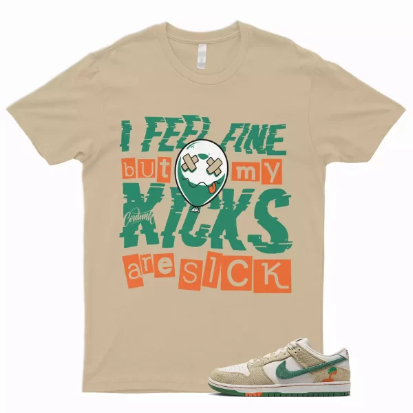 SICK T Shirt to Match SB Dunk Low Jarritos Phantom Safety Orange Malachite Khaki Jezsport.com