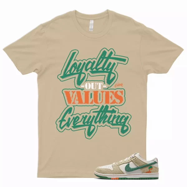 LYLTY Shirt to Match SB Dunk Low Jarritos Phantom Safety Orange Malachite Khaki Jezsport.com