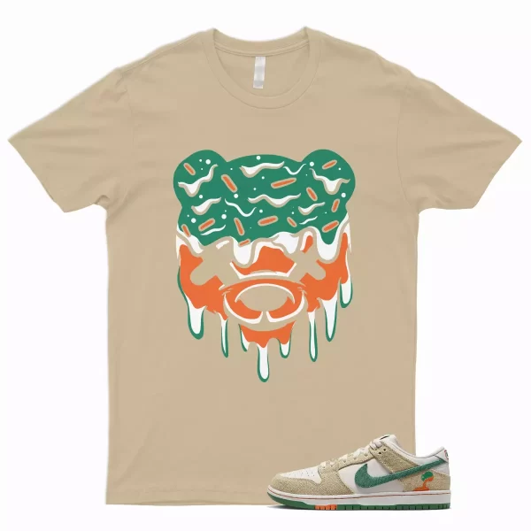 DRIPPY Shirt to Match SB Dunk Low Jarritos Phantom Safety Orange Malachite Khaki Jezsport.com