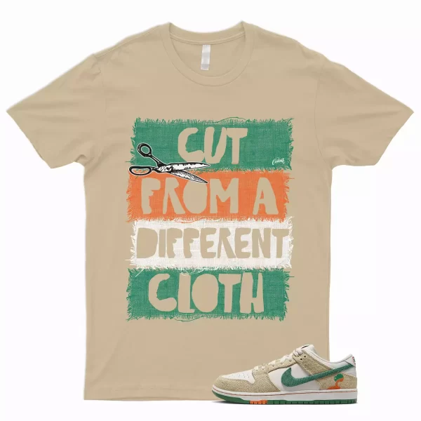 CUT T Shirt to Match SB Dunk Low Jarritos Phantom Safety Orange Malachite Khaki Jezsport.com