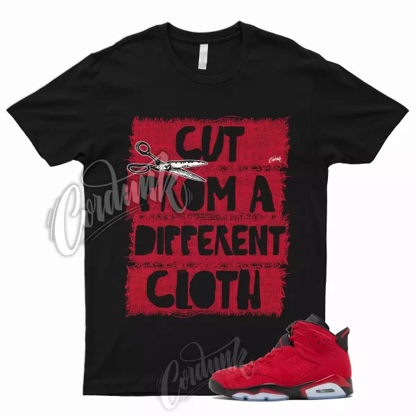 CUT T Shirt to Match 6 Retro Toro Bravo Varsity University Red Bred Flu Game 1 Jezsport.com