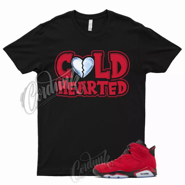 COLD T Shirt to Match 6 Retro Toro Bravo Varsity University Red Bred Flu Game 1 Jezsport.com