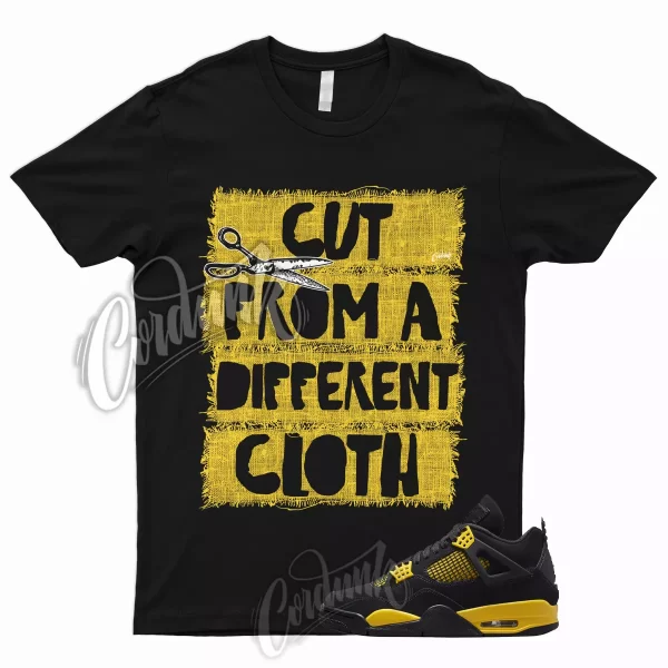 CUT T Shirt to Match 4 Retro Tour Yellow Thunder Lightning Low Mid 1 Jezsport.com