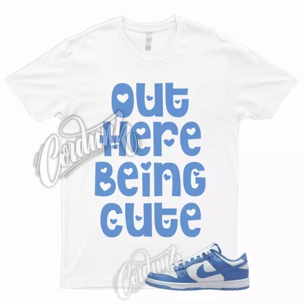 CUTE T Shirt to Match Dunk Low Polar Blue Mid High University 1 Air Force Max Jezsport.com