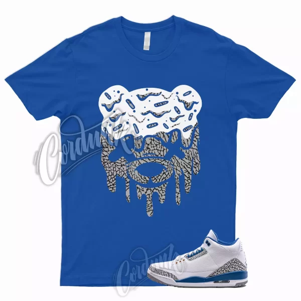 DRIPPY T Shirt to Match 3 Wizards Royal True Blue Cement Grey Elephant 5 Game 1 Jezsport.com