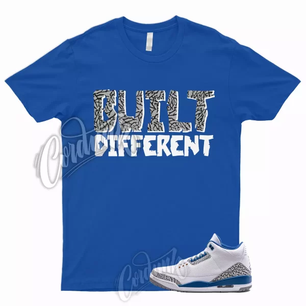 BUILT T Shirt to Match 3 Wizards Royal True Blue Cement Grey Elephant 5 Game 1 Jezsport.com