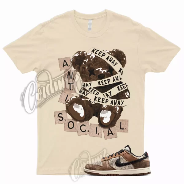 ANTI T Shirt to Match Dunk Low CO.JP 2023 Ale Brown-Pecan-Dark Driftwood Red 1 Jezsport.com