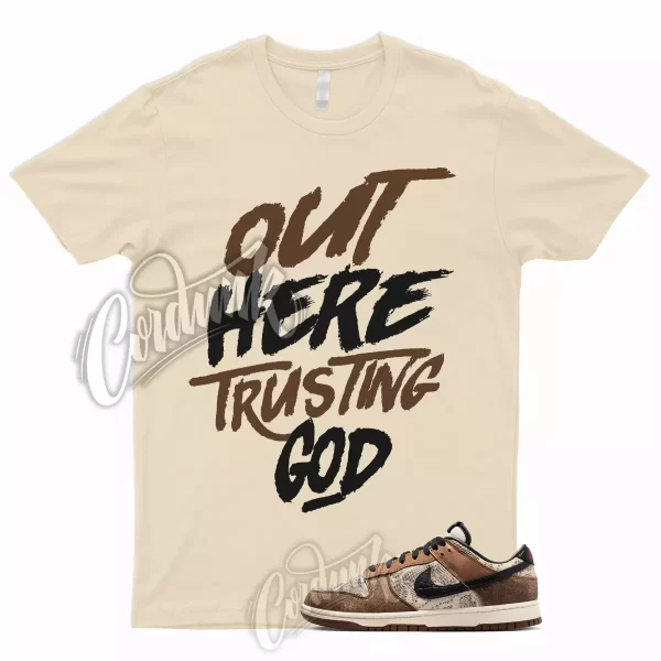 TG T Shirt to Match Dunk Low CO.JP 2023 Ale Brown-Pecan-Dark Driftwood Red 1 Jezsport.com