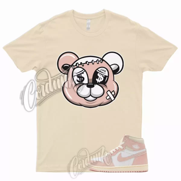 STITCH Shirt to Match Jordan 1 Washed Pink Atmosphere Muslin Sail White OG WMNS Jezsport.com