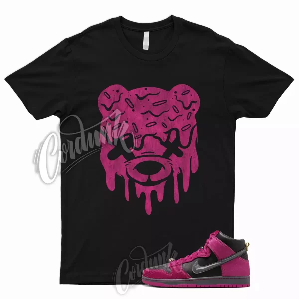 DRIPPY T Shirt to Match Dunk High Run The Active Pink Black Metallic Gold Jewels Jezsport.com