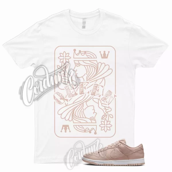 QUEEN T Shirt for Dunk Low Pink Oxford Mid High White Force Max Next Nature 1 Jezsport.com