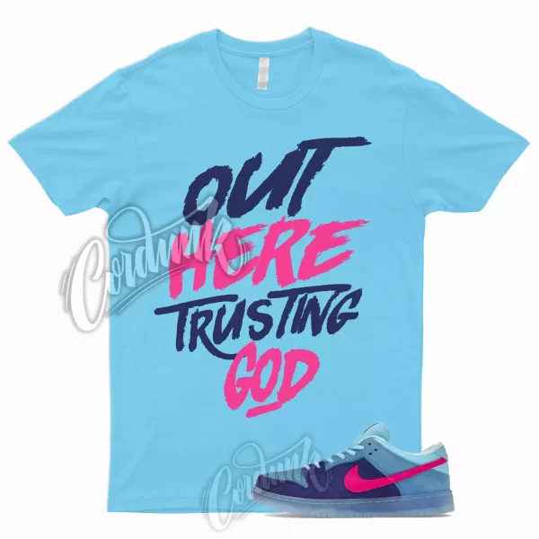 TG T Shirt for Dunk Low SB Run The Jewels Deep Royal Blue Active Pink Chill 1 Jezsport.com