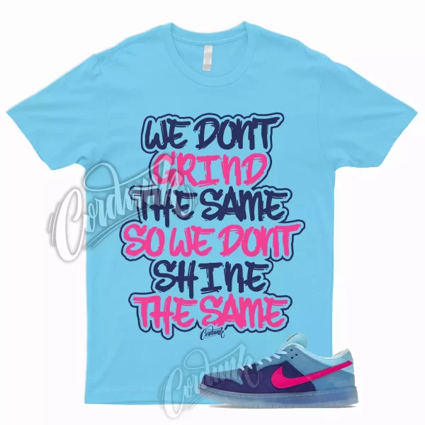 GRIND T Shirt for Dunk Low SB Run The Jewels Deep Royal Blue Active Pink Chill 1 Jezsport.com