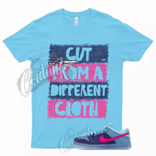 CUT T Shirt for Dunk Low SB Run The Jewels Deep Royal Blue Active Pink Chill 1 Jezsport.com