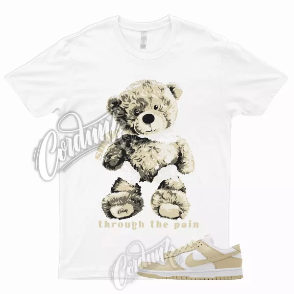 SMILE T Shirt to Match Dunk Low Team Gold Wolf Grey White Tan Khaki Mid High Max Jezsport.com