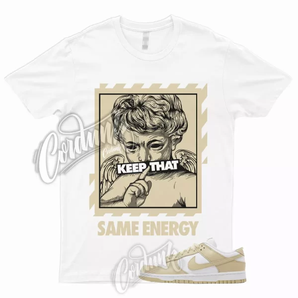 ENERGY Shirt to Match Dunk Low Team Gold Wolf Grey White Tan Khaki Mid High Max Jezsport.com