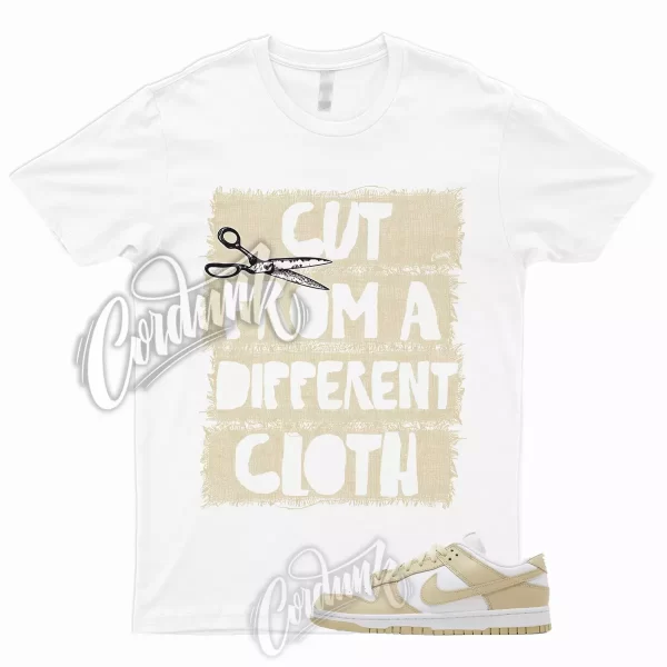 CUT T Shirt to Match Dunk Low Team Gold Wolf Grey White Tan Khaki Mid High Max 1 Jezsport.com