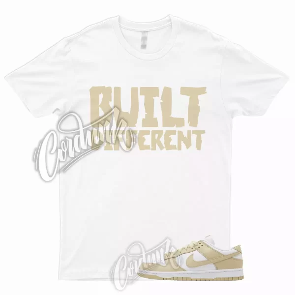 BUILT T Shirt to Match Dunk Low Team Gold Wolf Grey White Tan Khaki Mid High Max Jezsport.com