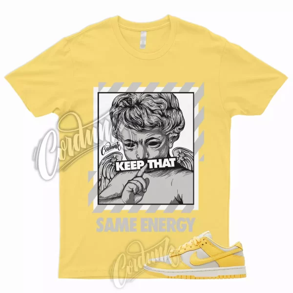 ENERGY T Shirt to Match Dunk Low Citron Pulse Sail Light Bone Yellow Force Max 1 Jezsport.com