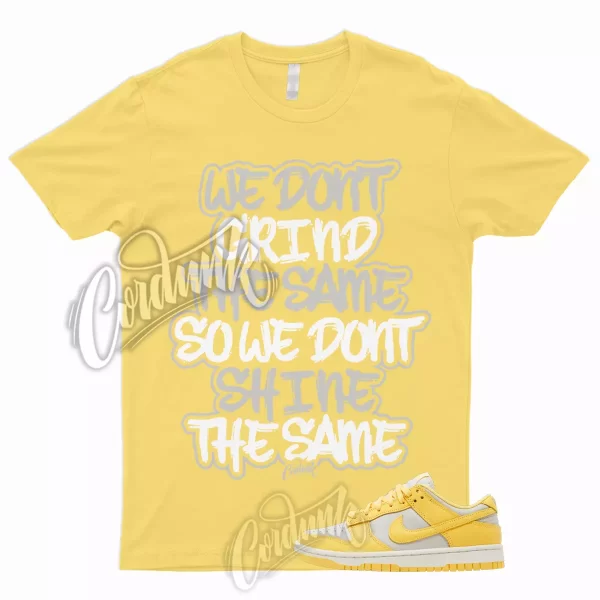 GRIND T Shirt to Match Dunk Low Citron Pulse Sail Light Bone Yellow Force Max 1 Jezsport.com