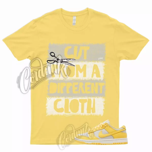 CUT T Shirt to Match Dunk Low Citron Pulse Sail Light Bone Yellow Force Max 1 Jezsport.com