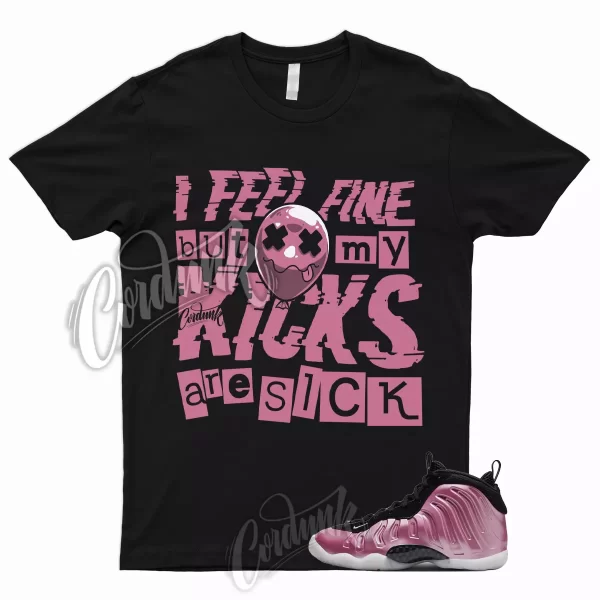 SICK T Shirt to Match Little Posite One Foamposite Polarized Pink Black White 1 Jezsport.com