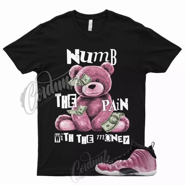 NUMB T Shirt to Match Little Posite One Foamposite Polarized Pink Black White 1 Jezsport.com