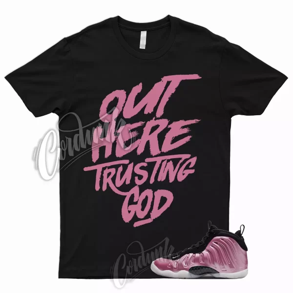 TG T Shirt to Match Little Posite One Foamposite Polarized Pink Black White 1 Jezsport.com