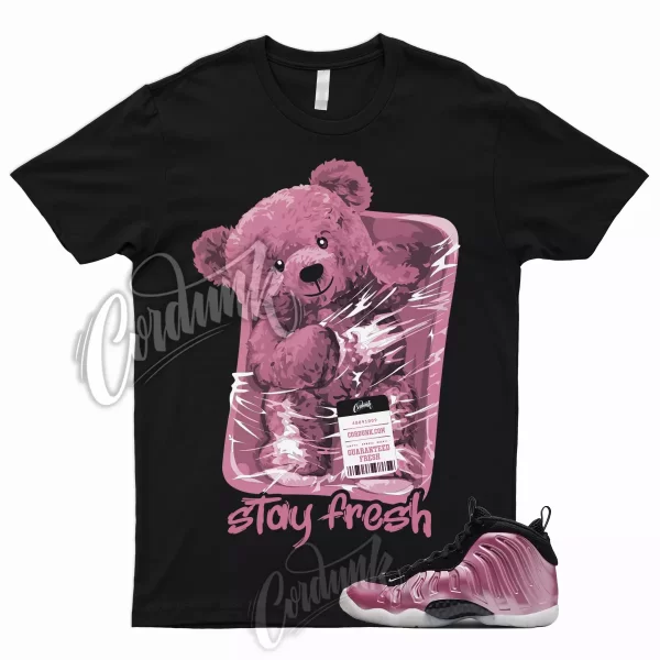 STAY T Shirt to Match Little Posite One Foamposite Polarized Pink Black White 1 Jezsport.com