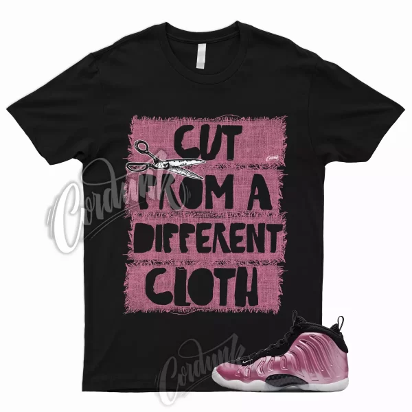 CUT T Shirt to Match Little Posite One Foamposite Polarized Pink Black White 1 Jezsport.com